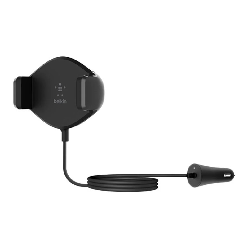 Belkin 10 Watts Wireless Charging Car Mount - Black - شاحن